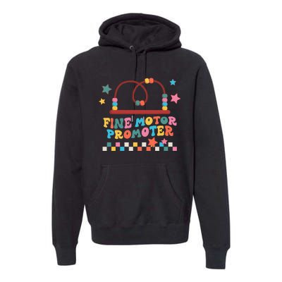 Fine Motor Promoter Cute Occupational Therapy Premium Hoodie