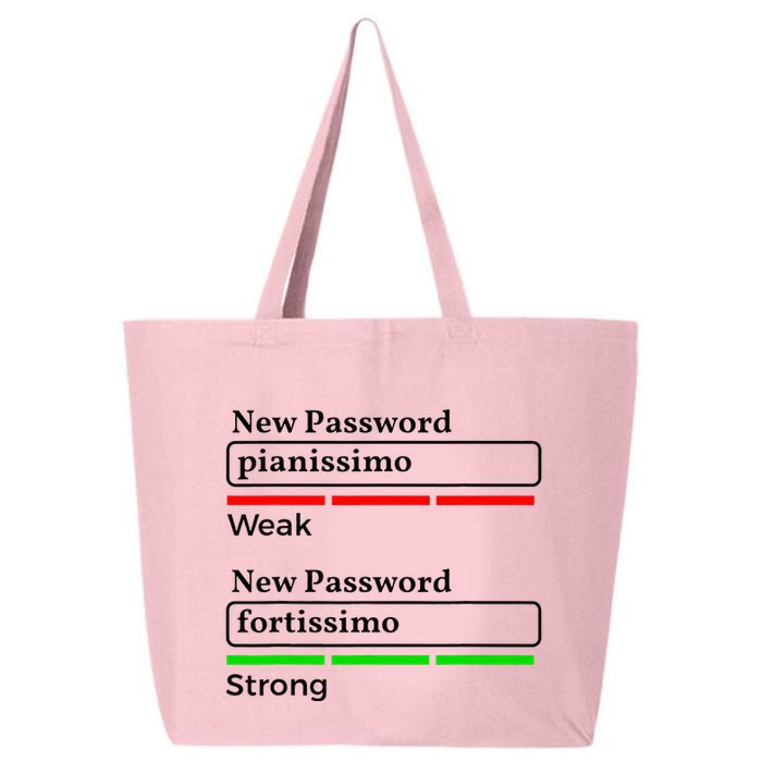 Funny Musician Password Classical Music Theory Class Jokes 25L Jumbo Tote