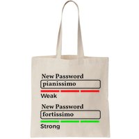 Funny Musician Password Classical Music Theory Class Jokes Bag