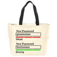 Funny Musician Password Classical Music Theory Class Jokes Zip Tote Bag