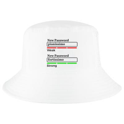 Funny Musician Password Classical Music Theory Class Jokes Cool Comfort Performance Bucket Hat