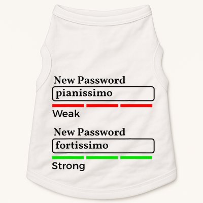 Funny Musician Password Classical Music Theory Class Jokes Doggie Tank