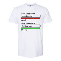 Funny Musician Password Classical Music Theory Class Jokes Softstyle CVC T-Shirt