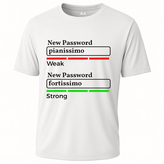 Funny Musician Password Classical Music Theory Class Jokes Performance Shirt