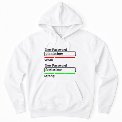 Funny Musician Password Classical Music Theory Class Jokes Hoodie