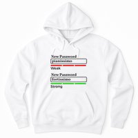 Funny Musician Password Classical Music Theory Class Jokes Hoodie