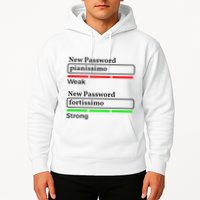 Funny Musician Password Classical Music Theory Class Jokes Hoodie