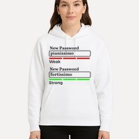 Funny Musician Password Classical Music Theory Class Jokes Hoodie