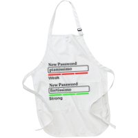 Funny Musician Password Classical Music Theory Class Jokes Apron