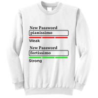 Funny Musician Password Classical Music Theory Class Jokes Sweatshirt