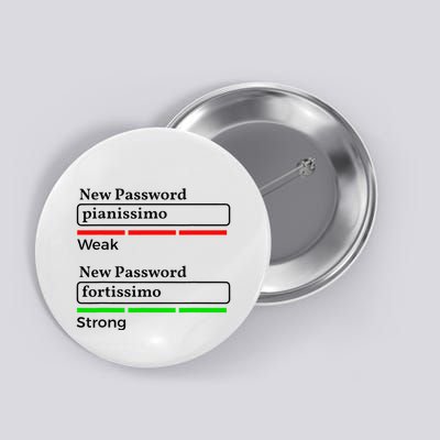 Funny Musician Password Classical Music Theory Class Jokes Button