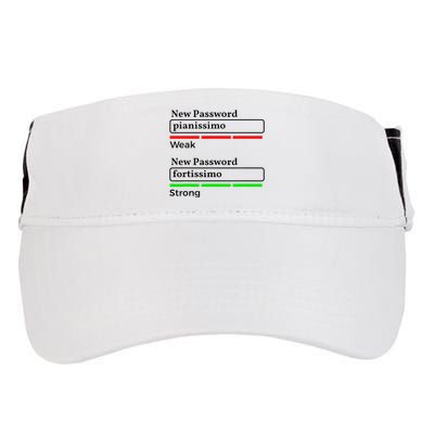 Funny Musician Password Classical Music Theory Class Jokes Adult Drive Performance Visor