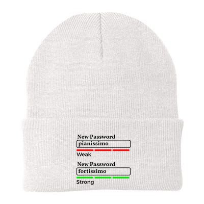 Funny Musician Password Classical Music Theory Class Jokes Beanie