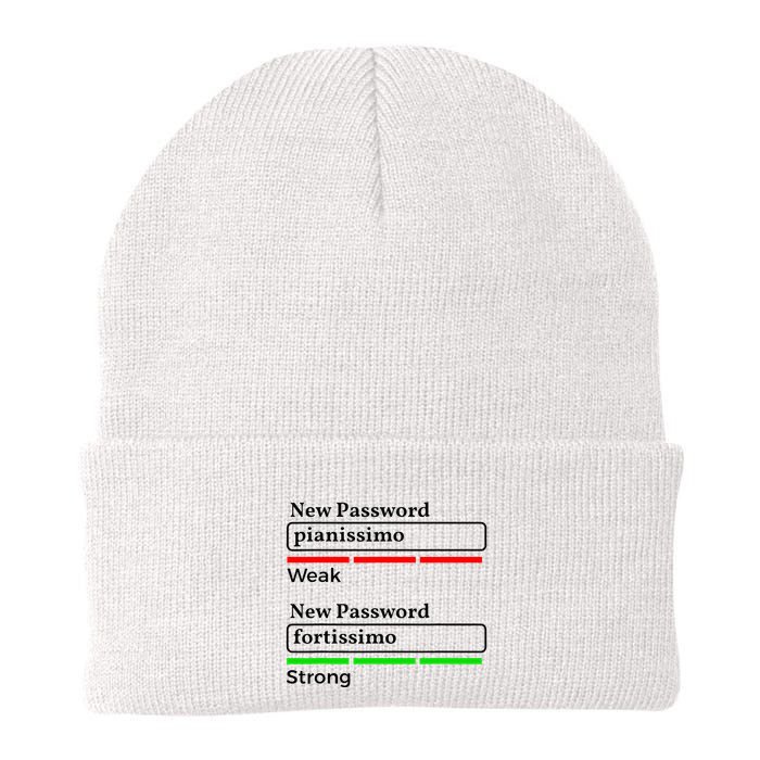 Funny Musician Password Classical Music Theory Class Jokes Beanie