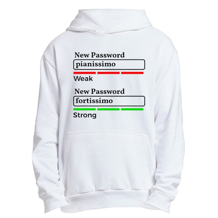 Funny Musician Password Classical Music Theory Class Jokes Urban Pullover Hoodie