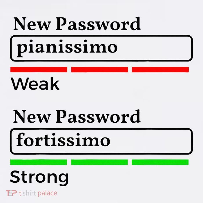 Funny Musician Password Classical Music Theory Class Jokes Poster