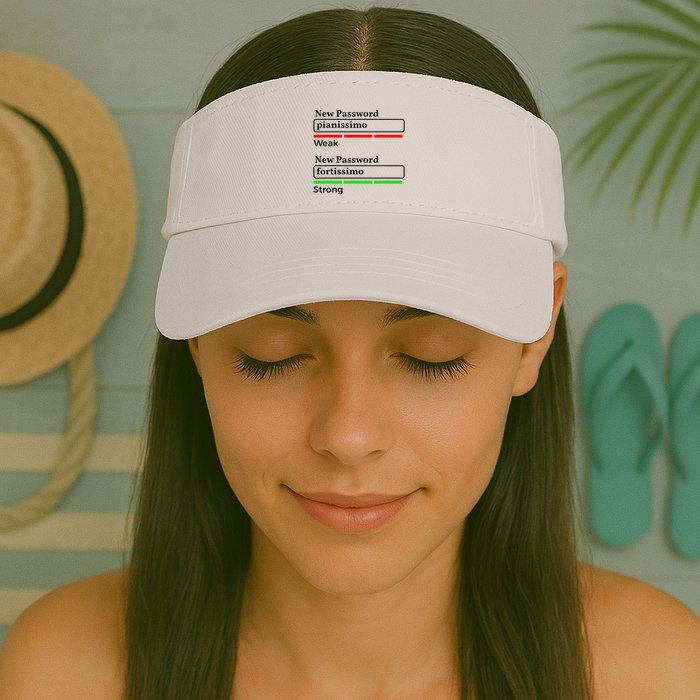 Funny Musician Password Classical Music Theory Class Jokes Visor