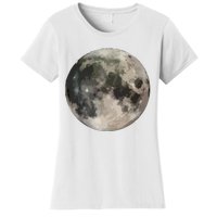 Full Moon Phase Space Love Photography Astronomy Women's T-Shirt