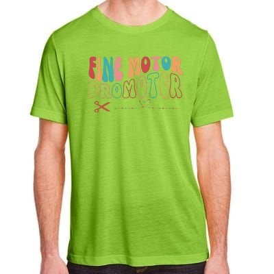 Fine Motor Promoter Ticket Funny Adult ChromaSoft Performance T-Shirt