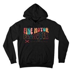 Fine Motor Promoter Ticket Funny Hoodie