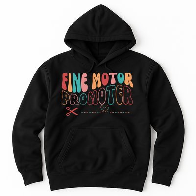 Fine Motor Promoter Ticket Funny Hoodie