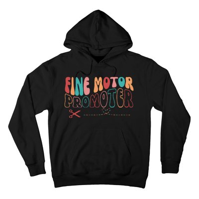 Fine Motor Promoter Ticket Funny Hoodie