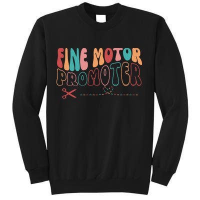 Fine Motor Promoter Ticket Funny Sweatshirt