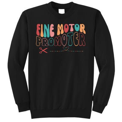 Fine Motor Promoter Ticket Funny Sweatshirt