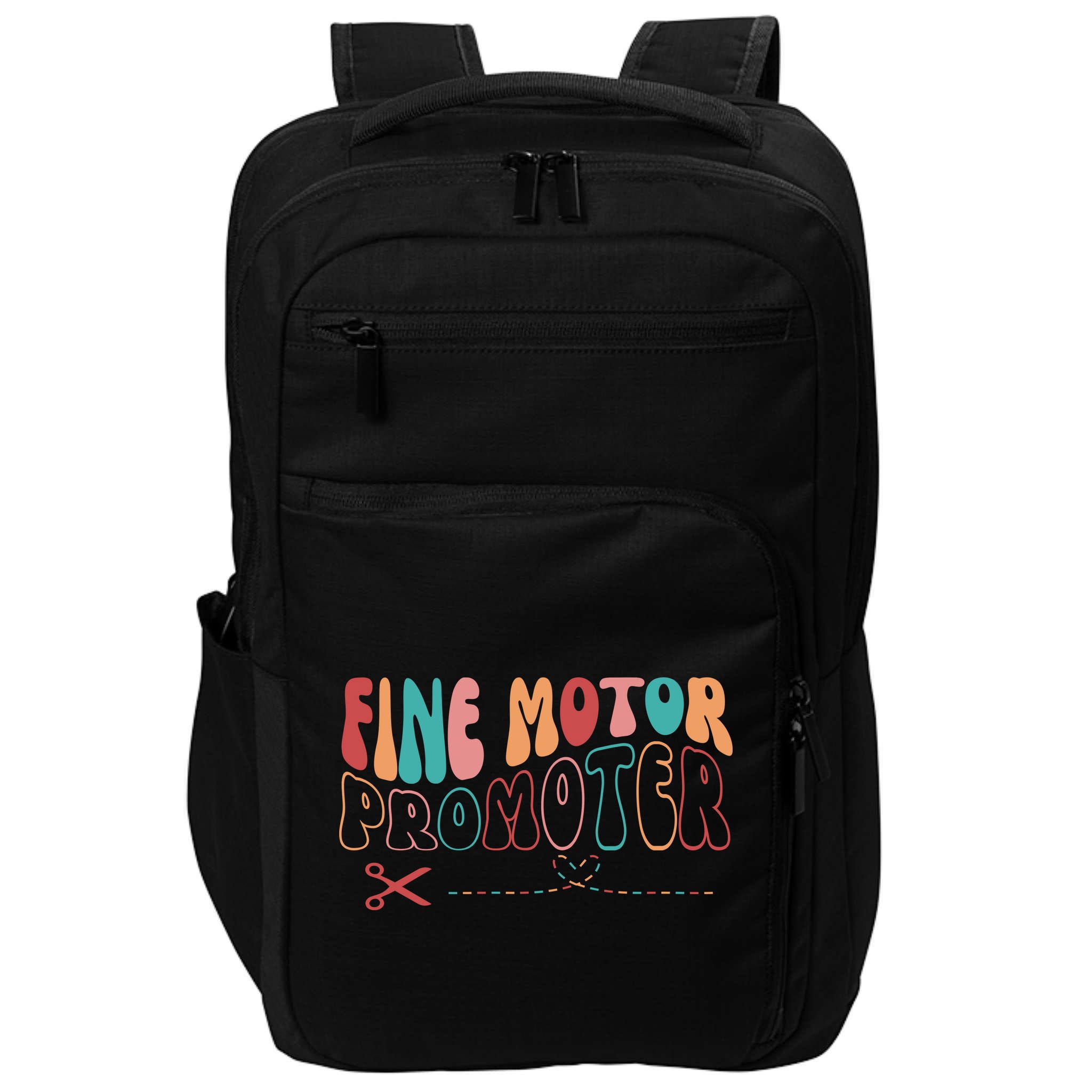 Fine Motor Promoter Ticket Funny Impact Tech Backpack