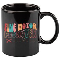 Fine Motor Promoter Ticket Funny 11oz C Handle Ceramic Mug
