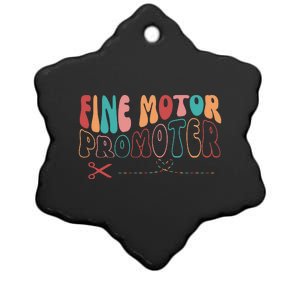 Fine Motor Promoter Ticket Funny Ceramic Star Ornament