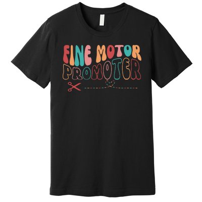 Fine Motor Promoter Ticket Funny Premium T-Shirt