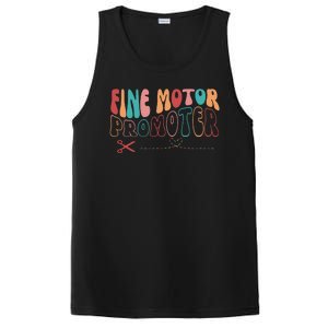 Fine Motor Promoter Ticket Funny PosiCharge Competitor Tank