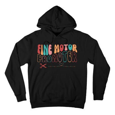 Fine Motor Promoter Ticket Funny Tall Hoodie