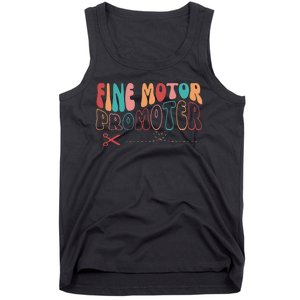 Fine Motor Promoter Ticket Funny Tank Top