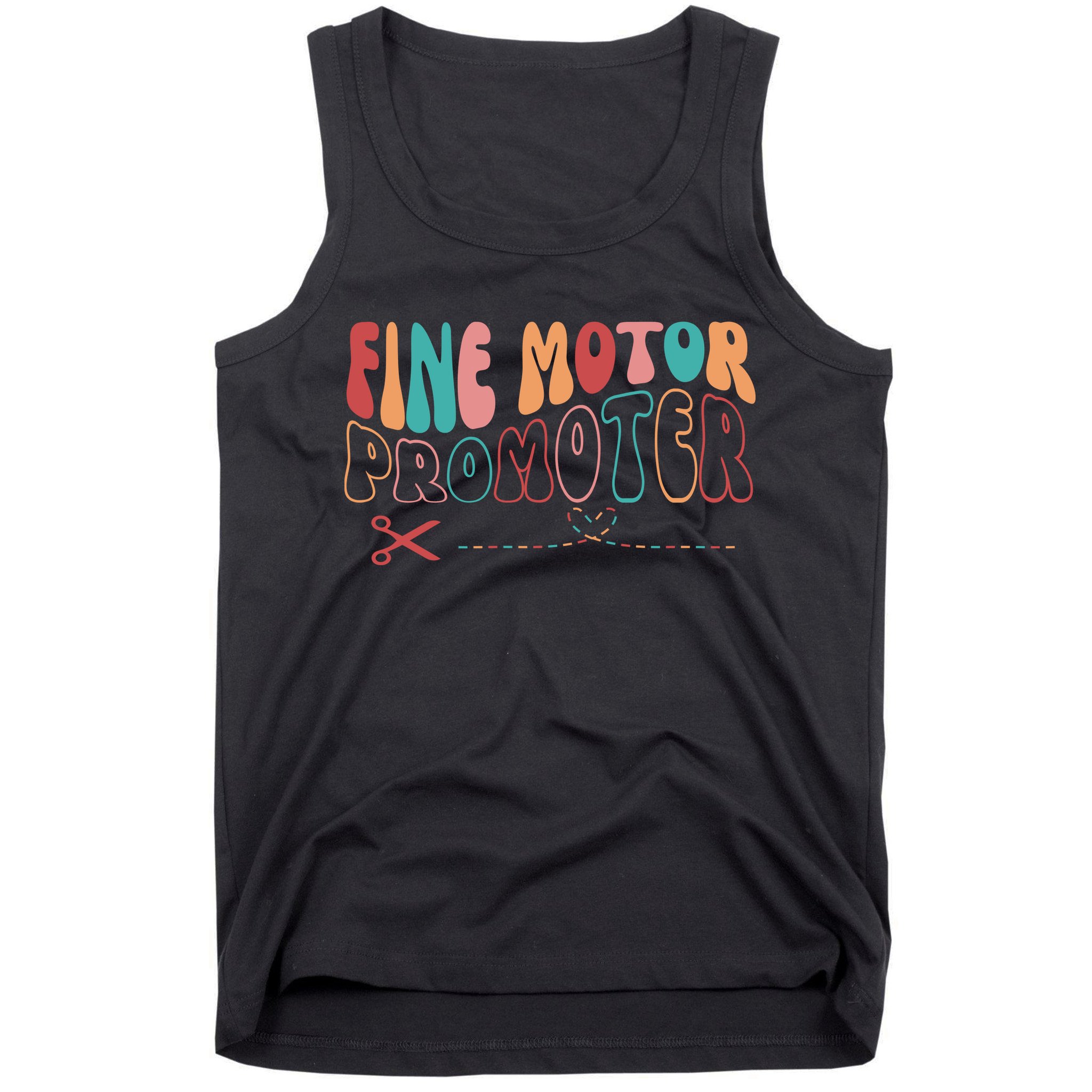 Fine Motor Promoter Ticket Funny Tank Top