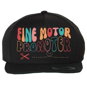 Fine Motor Promoter Ticket Funny Wool Snapback Cap