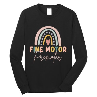Fine Motor Promoter Cute Occupational Therapy Sensory Love Long Sleeve Shirt