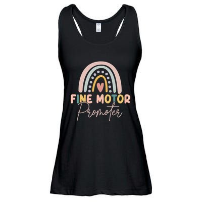 Fine Motor Promoter Cute Occupational Therapy Sensory Love Ladies Essential Flowy Tank