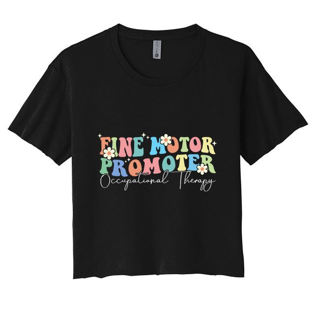 Fine Motor Promoter FUNNY Occupational Therapy Sensory LOVE Crop Top