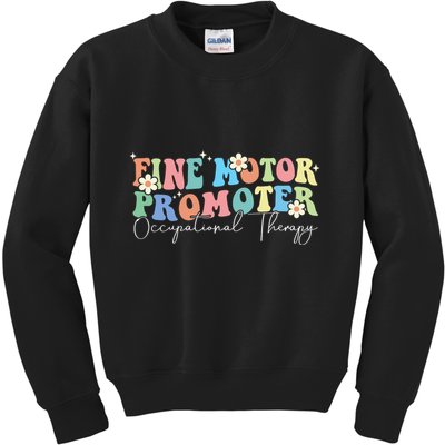 Fine Motor Promoter FUNNY Occupational Therapy Sensory LOVE Kids Sweatshirt