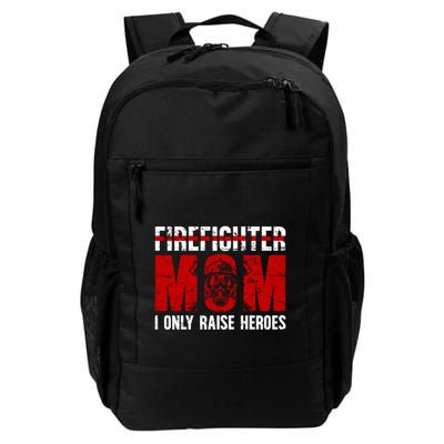 Firefighter Mom Proud Fire Mom Of A Firefighter Mother Great Gift Daily Commute Backpack
