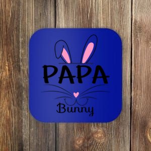 Family Matching Papa Bunny Graphic Easter Costume Papa Funny Gift Coaster