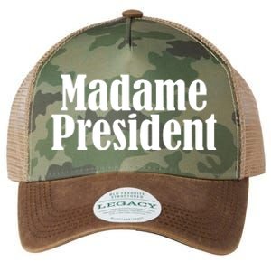 Funny Madame President Legacy Tie Dye Trucker Hat