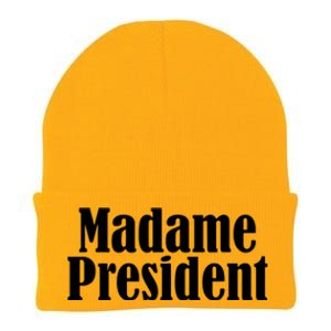 Funny Madame President Knit Cap Winter Beanie