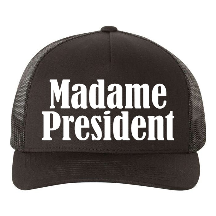 Funny Madame President Yupoong Adult 5-Panel Trucker Hat