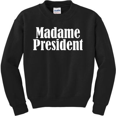 Funny Madame President Kids Sweatshirt