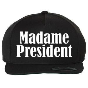 Funny Madame President Wool Snapback Cap