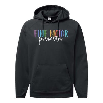 Fine Motor Promoter FUNNY Occupational Therapy Sensory LOVE Performance Fleece Hoodie