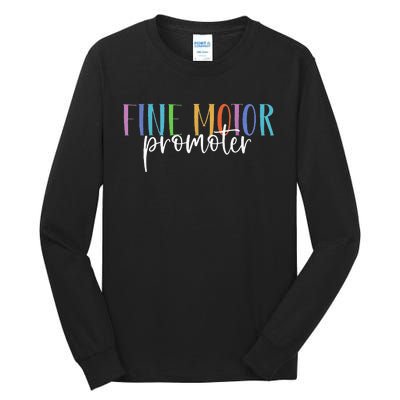 Fine Motor Promoter FUNNY Occupational Therapy Sensory LOVE Tall Long Sleeve T-Shirt